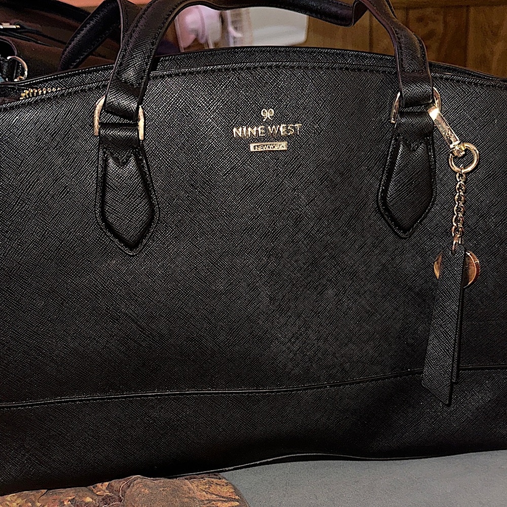 Nine West Black Duffel Bag for Men